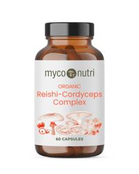 Myconutri Reishi-Cordyceps Complex Organic capsules